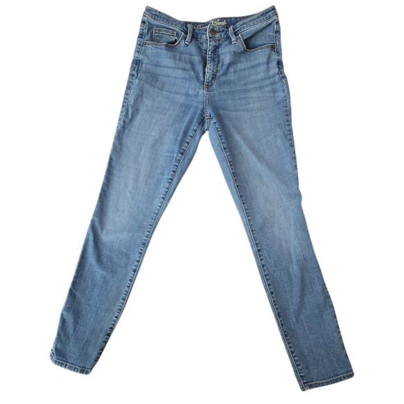 Universal Thread Denim - Universal Thread High Rise Skinny Jeans 8 29R Stretch Denim Blue